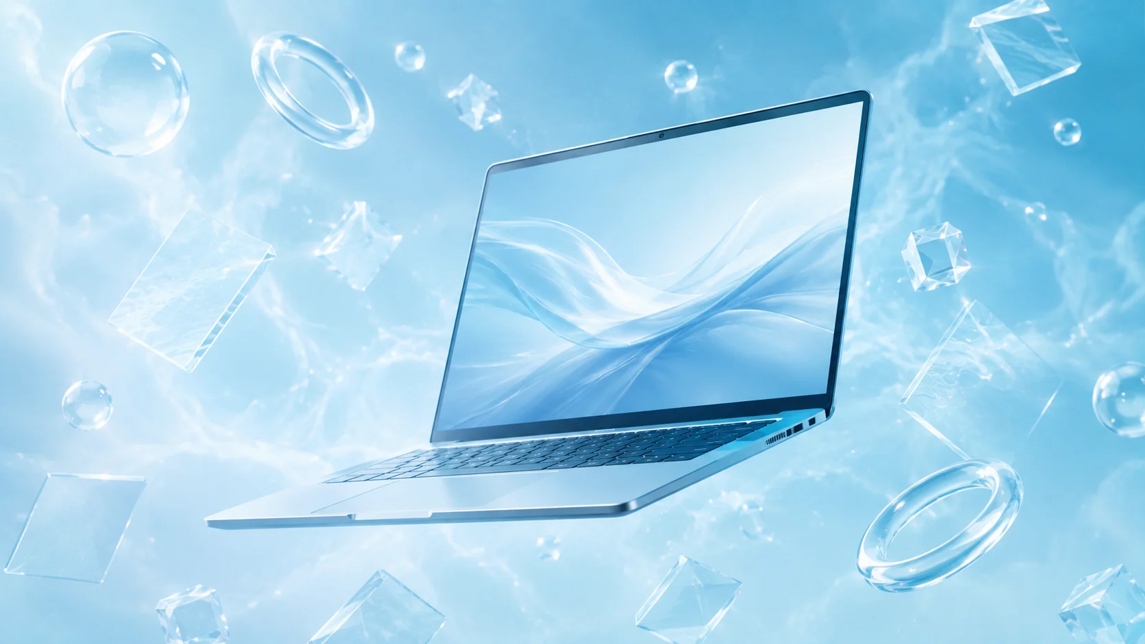 Visual laptop kreatif